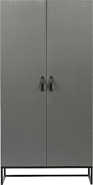WOOOD Garderobenschrank "Morris", mit Kleiderstange, massiv Kiefer H 195 cm günstig online kaufen