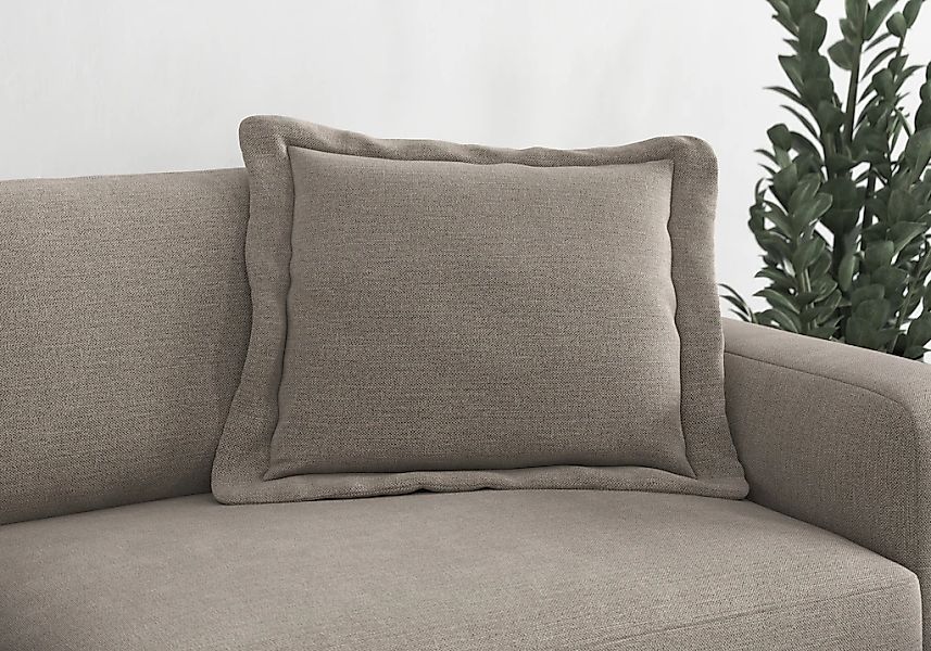 TRENDMANUFAKTUR Sofakissen "Bourbon", modernes Flatkissen 70x70 cm, in tren günstig online kaufen