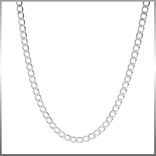 GOLDKLEIN Goldkette 14 Karat 585 Weißgold günstig online kaufen