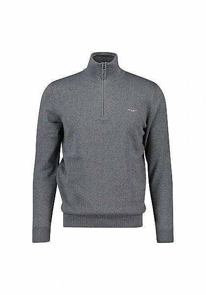Gant Sweater "Strickpullover CLASSIC COTTON HALF ZIP" günstig online kaufen