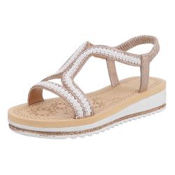 Ital-Design Bequeme Damen-Sandalen mit elegantem Design günstig online kaufen