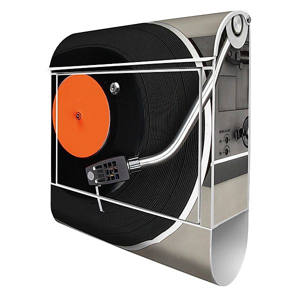 Banjado Design Briefkasten Weiß Pulverbeschichtet 39x47x14cm 2 Schlüssel Mi günstig online kaufen