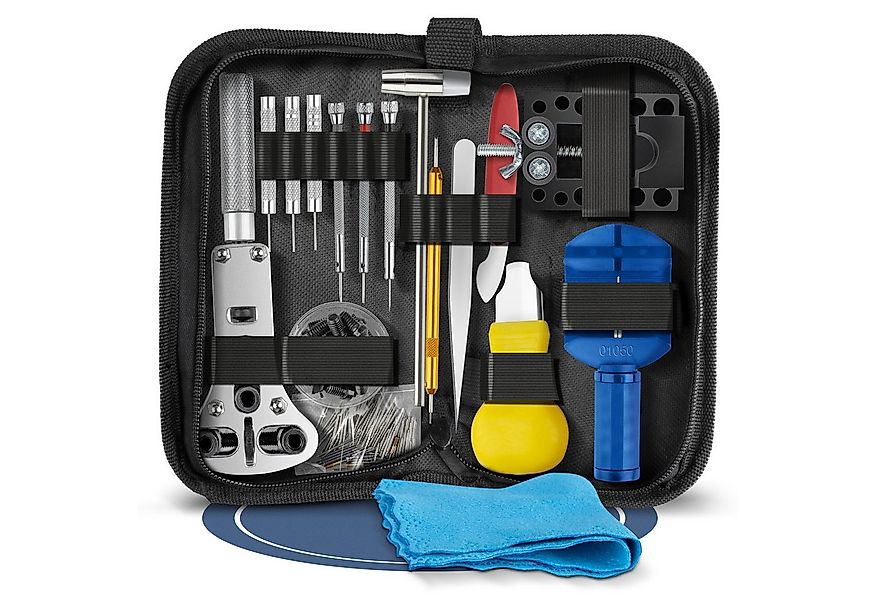 Lascano Schmuckset Uhrenwerkzeug (148-teiliges Uhrmacherwerkzeug Set, 1-tlg günstig online kaufen