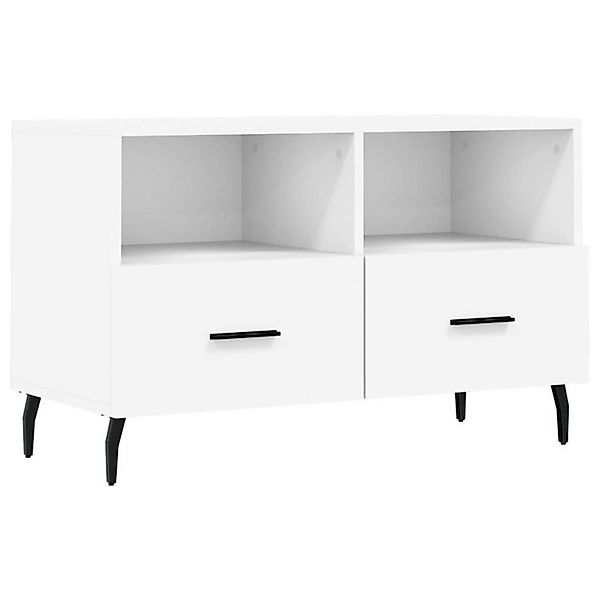 vidaXL TV-Schrank TV-Schrank Weiß 80x36x50 cm Spanplatte günstig online kaufen