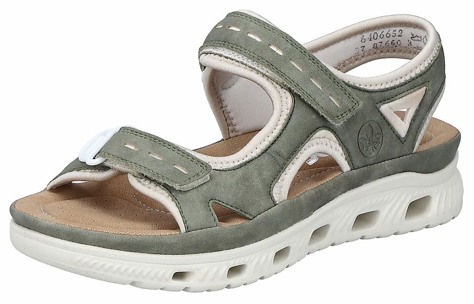 RIEKER Sport Sandale "Outdoorsandale", Sommerschuh, Sandalette, Plateauabsa günstig online kaufen