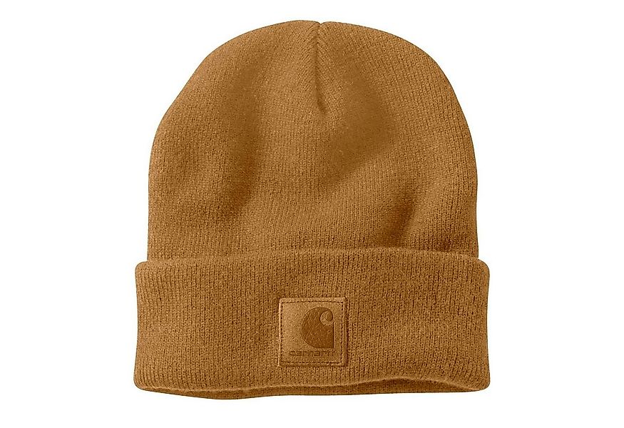 Carhartt Beanie 101070 einfarbige warme Label Strickmütze günstig online kaufen