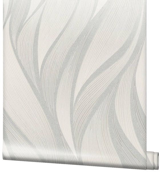 Marburg Vliestapete Hailey Nov Grafisch Welle Beige-Grau FSC® günstig online kaufen