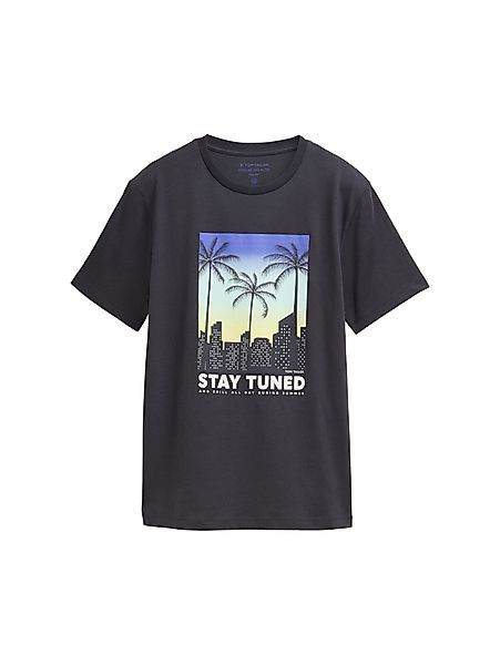 TOM TAILOR T-Shirt T-Shirt mit Print günstig online kaufen