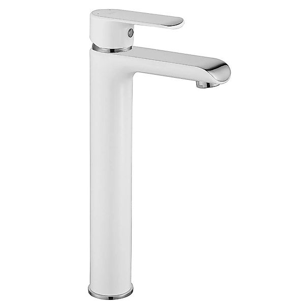 wohnwerk.idee Badarmatur Waschbeckenarmatur Wasserhahn Gold Weiß günstig online kaufen
