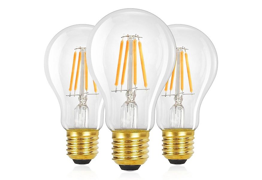 ZMH LED-Leuchtmittel E27 Glühbirne A60 Vintage Edison 4W 2700K Warmweiss Gl günstig online kaufen