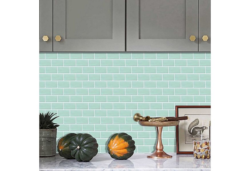 Coonoor Küchenrückwand selbstklebend Spritzschutz Küche Wandpaneele 30 x 30 günstig online kaufen