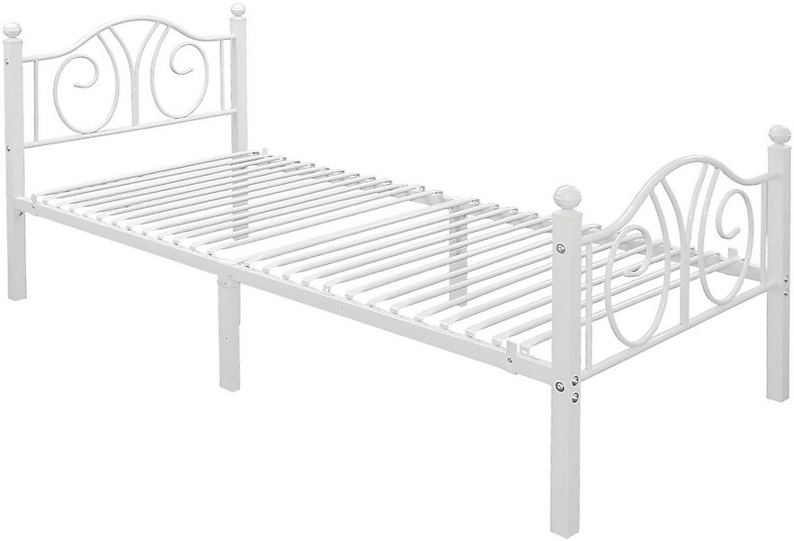 OTTO home Metallbett LUND Landhausbett Bett Märchenbett Prinzessinbett, Trä günstig online kaufen