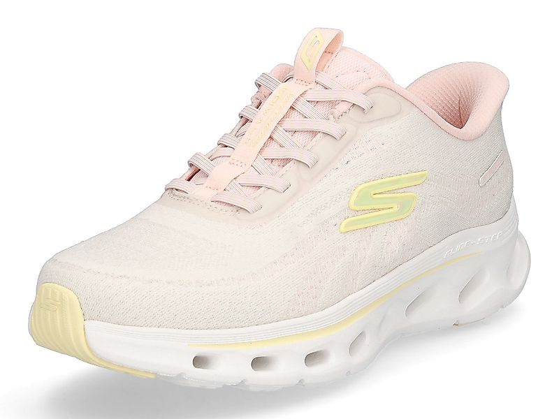Skechers Skechers Damen Sneaker Go Walk Glide-Step 2.0 Maria offwhite rosa günstig online kaufen
