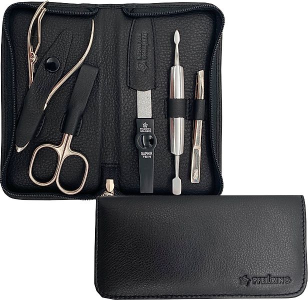 PFEILRING Maniküre-Etui, 5 tlg., Nappaleder günstig online kaufen