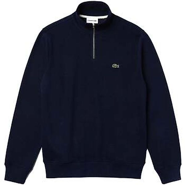 Lacoste  Sweatshirt Zip-Up High Neck Interlock Sweatshirt Navy Blue günstig online kaufen