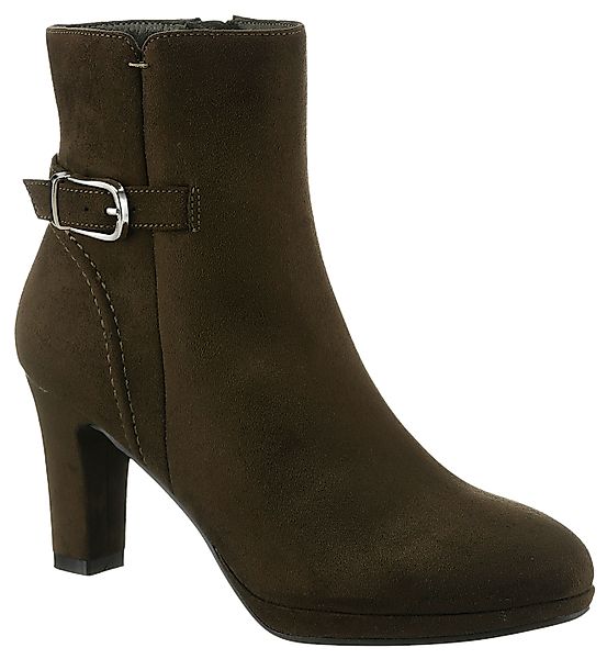Aniston SHOES Stiefelette, Reißverschluss-Stiefelette, Trichterabsatz - günstig online kaufen