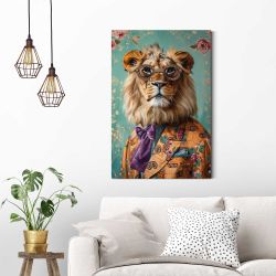 Reinders! Deco-Panel Gekleideter Tiger, Wohnzimmer - günstig online kaufen