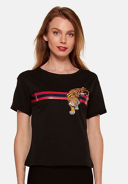 Tooche Kurzarmshirt Tiger Mit grafischem Druck günstig online kaufen