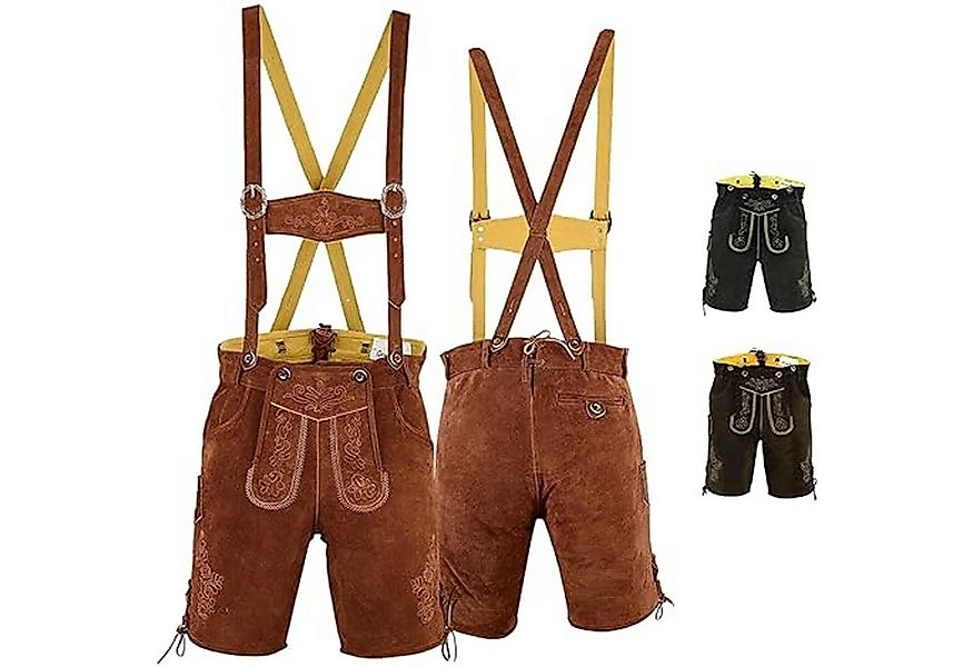 German Wear Trachtenlederhose GW720 kurze trachtenhose Toni Trachten Lederh günstig online kaufen