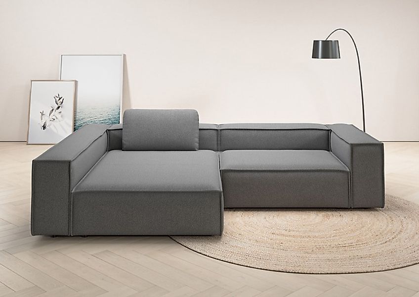 Home affaire Ecksofa »Watertown, moderne XXL L-Form, 306 cm breit« Komforta günstig online kaufen
