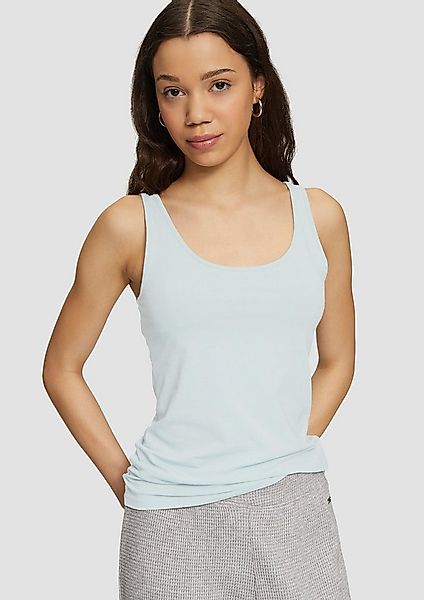 QS Muskelshirt T-Shirt Top aus Baumwolljersey günstig online kaufen