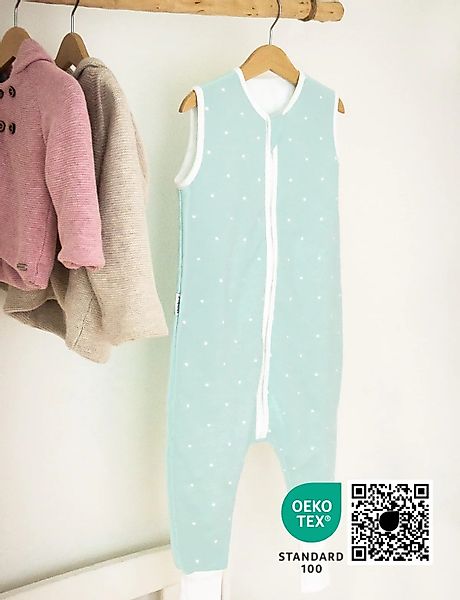 Ehrenkind Babyschlafsack Sommer Schlafsack mit Füßen, Bio-Baumwolle, 1 TOG günstig online kaufen