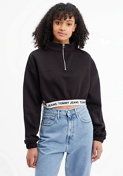 Tommy Jeans Sweatshirt TJW SUPER CROP LOGO WAISTBAND mit Tommy Jeans Logo-S günstig online kaufen