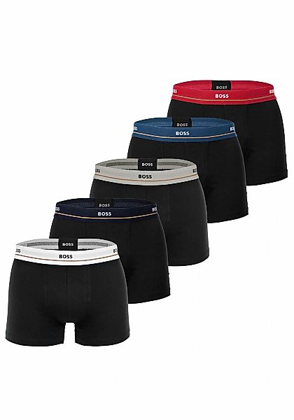 BOSS Boxershorts "Boxershort Trunk 5P Essential 5er Pack" günstig online kaufen