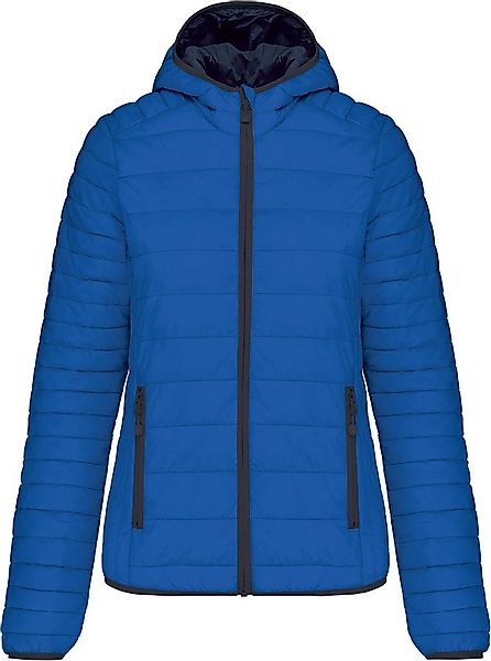 Kariban Outdoorjacke Leichte Damen-Steppjacke mit Kapuze günstig online kaufen