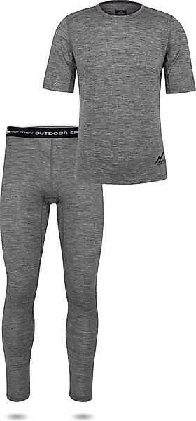 normani Thermounterhemd Herren Merino-Set T-Shirt und günstig online kaufen