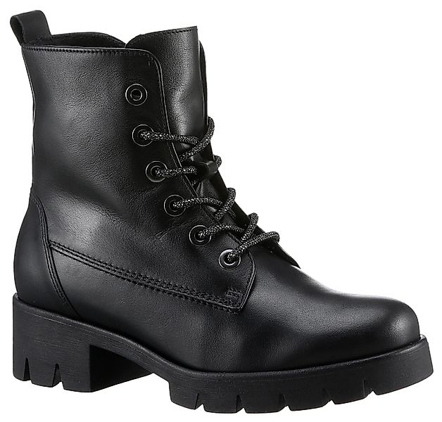 Gabor Schnürstiefelette, Blockabsatz, Plateau, Schnürboots mit günstig online kaufen