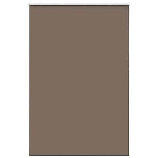 vidaXL Verdunkelungsrollo Kaffeebraun 145x230 cm Stoffbreite 141,6 cm 40110 günstig online kaufen
