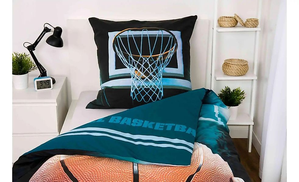 Herding Young Collection Jugendbettwäsche Basketball, Renforcé, günstig online kaufen
