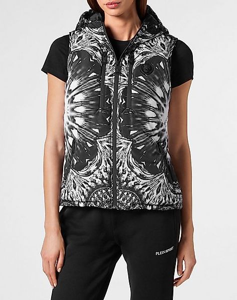 PLEIN SPORT Kurzweste Optical Flower günstig online kaufen