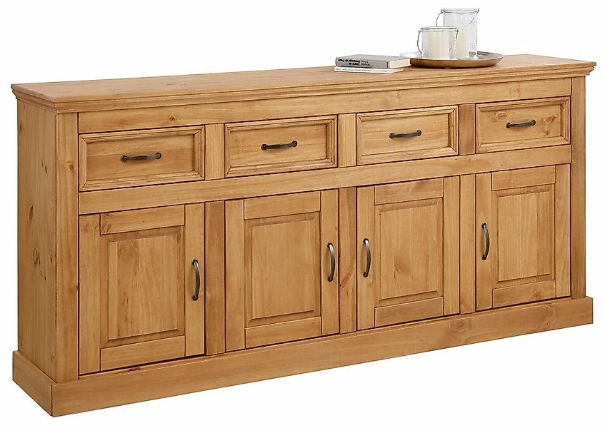 Home affaire Sideboard Selma, Kommode mit 4 Türen und 4 Schubkästen. Breite günstig online kaufen
