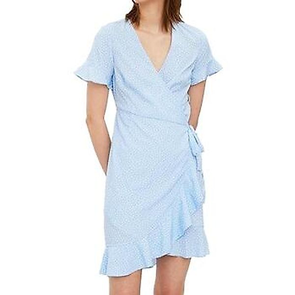 Vero Moda Shirtkleid Kurzes Wickel mit Rüschen VMHENNA (kurz) VMHENNA 2/4 W günstig online kaufen