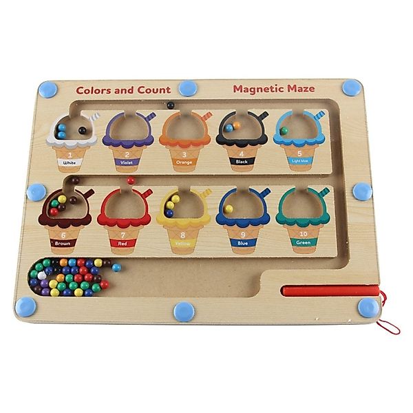 White Fox Studio Puzzle Magnetisches Montessori günstig online kaufen