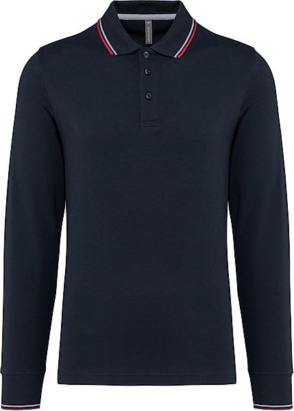 Kariban Langarm-Poloshirt Langarm-Polohemd aus Piqué für günstig online kaufen