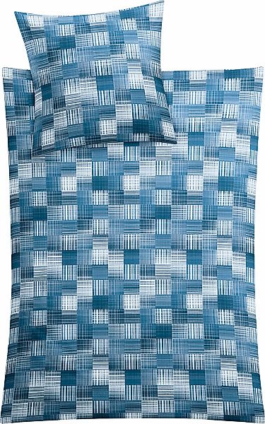 Kleine Wolke Bettwäsche "Dany" 2 Stk. tlg. in zeitlosem Karodesign günstig online kaufen