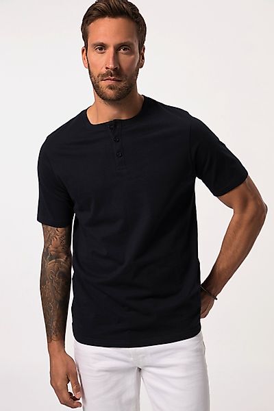 JP1880 T-Shirt JP1880 Henley Basic Knopfleiste günstig online kaufen