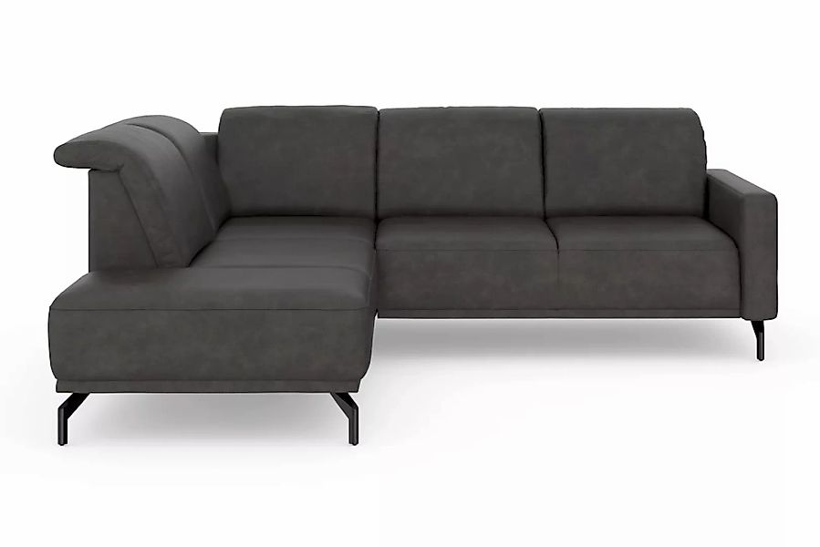 sit&more Ecksofa »Bailando L-Form«, wahlweise mit Kopfteilverstellung und V günstig online kaufen