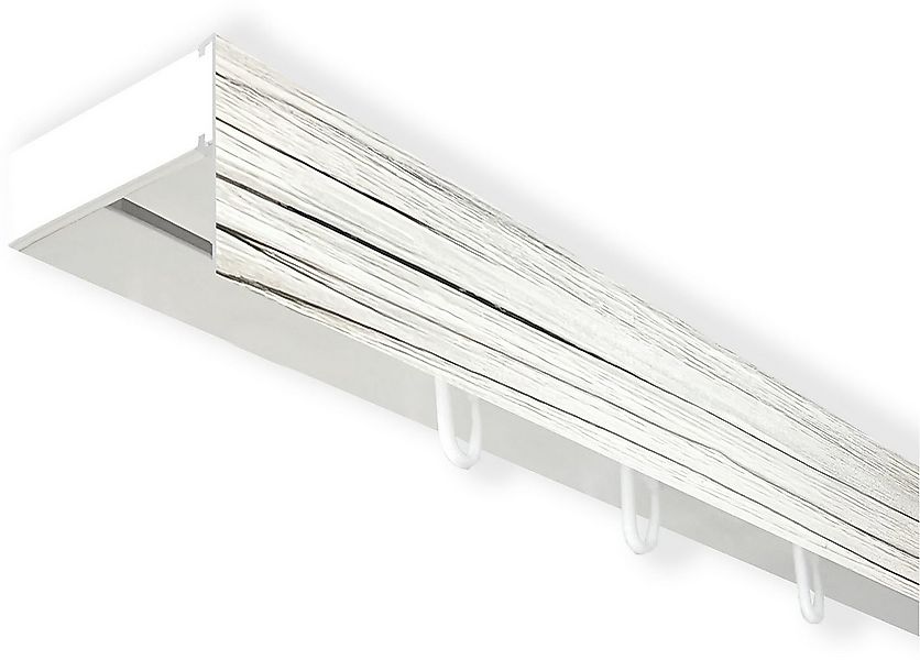 SN DECO GROUP Gardinenschiene Vorhangschiene SH (1) mit Blende 5 cm, 1-läuf günstig online kaufen