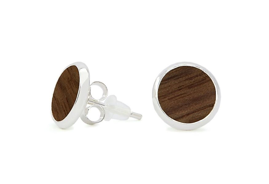 NaturSchatulle Paar Ohrstecker Circle Light (Ohrringe Holz, Ohrschmuck), 8- günstig online kaufen