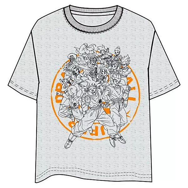 Toei Animation Dragon Ball Kurzärmeliges T-shirt S Grey günstig online kaufen