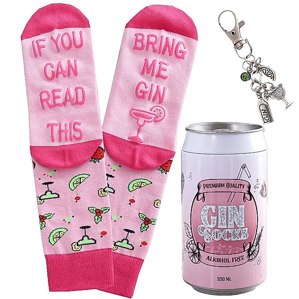 Lucadeau Freizeitsocken Geburtstagsgeschenkset für Frauen Freundin, günstig online kaufen