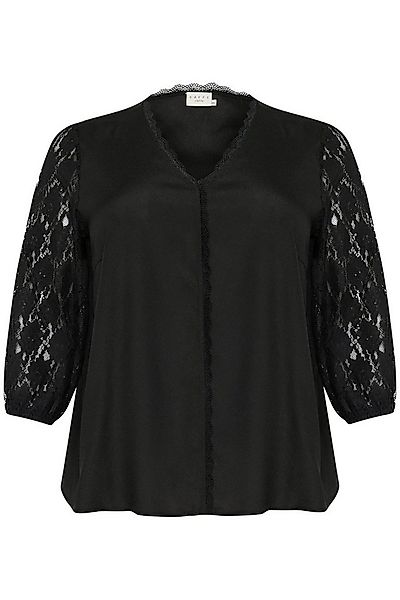 KAFFE Curve Langarmbluse Langarm-Bluse KCsilje Große Größen günstig online kaufen
