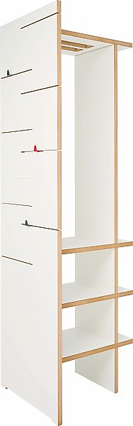 Tojo Garderobe "angeber 500 + 800", kann frei oder an der Wand stehen, Brei günstig online kaufen