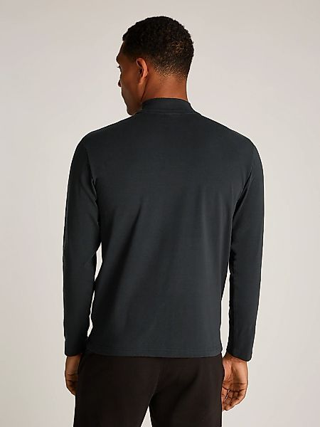 Calvin Klein Stehkragenshirt NANO LOGO LS günstig online kaufen