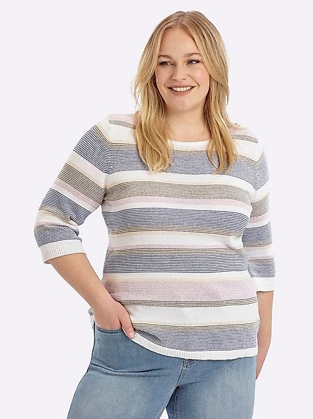 Sieh an! Strickpullover Pullover 3/4-Arm Jersey günstig online kaufen