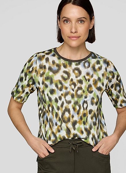 Rabe Kurzarmshirt im Leo-Look günstig online kaufen